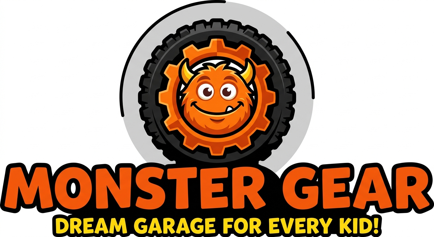 Monster Gear Kids Garage Logo
